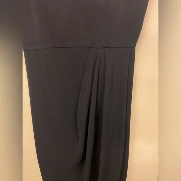 Shona Joy Core Cocktail  Maxi Dress Navy Size 6 - Picture 4 of 6